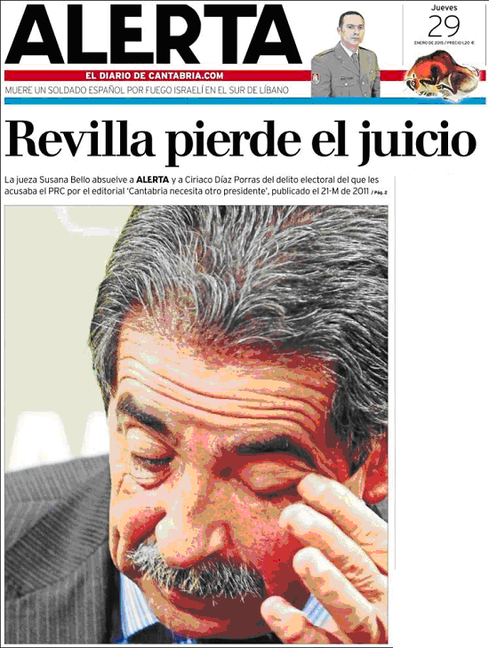 Revilla pierde el juicio